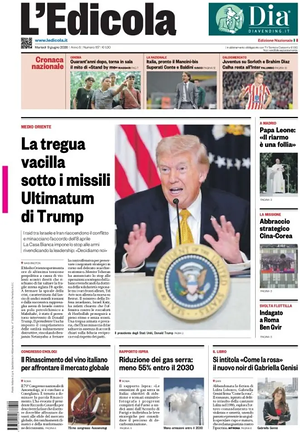 L'Edicola (Nazionale) prima pagina