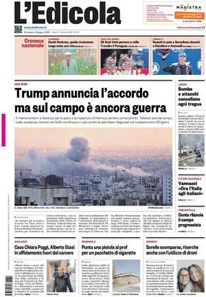 Prima pagina L'Edicola (Nazionale) di oggi - Quotidiano nazionale