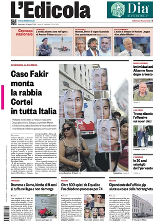 L'Edicola (Nazionale) prima pagina