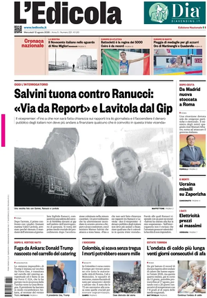 Prima pagina L'Edicola (Nazionale) di oggi - Quotidiano nazionale