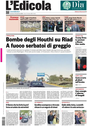 Prima pagina L'Edicola (Nazionale) di oggi - Quotidiano nazionale