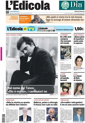 Prima pagina L'Edicola (Nazionale) di oggi - Quotidiano nazionale