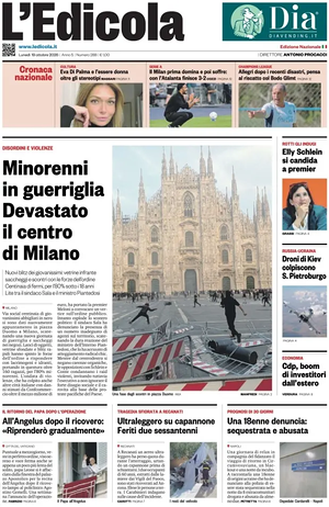 L'Edicola (Nazionale) prima pagina