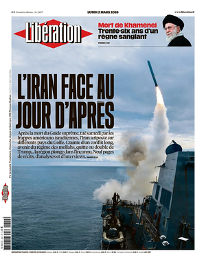 Prima pagina Libération di oggi - Quotidiano estero