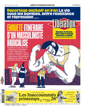 Prima pagina Libération di oggi - Quotidiano estero