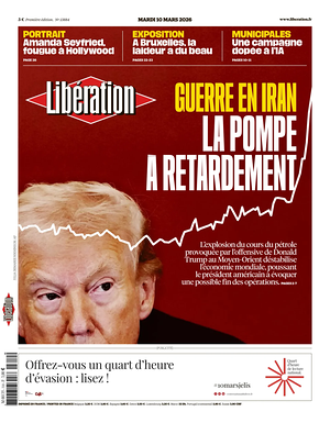 Prima pagina Libération di oggi - Quotidiano estero