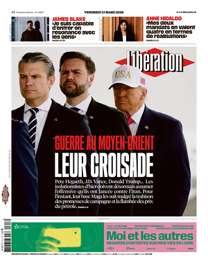 Prima pagina Libération di oggi - Quotidiano estero