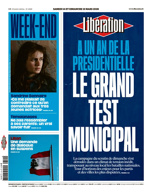 Prima pagina Libération di oggi - Quotidiano estero