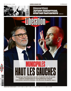 Prima pagina Libération di oggi - Quotidiano estero