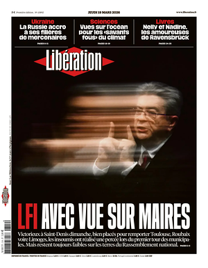 Prima pagina Libération di oggi - Quotidiano estero