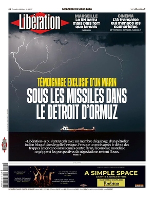 Prima pagina Libération di oggi - Quotidiano estero
