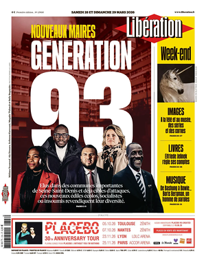 Prima pagina Libération di oggi - Quotidiano estero