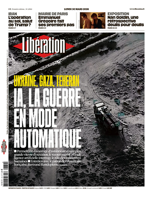 Prima pagina Libération di oggi - Quotidiano estero