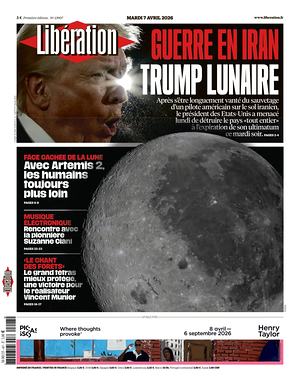 Prima pagina Libération di oggi - Quotidiano estero
