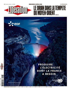 Prima pagina Libération di oggi - Quotidiano estero