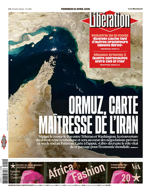 Prima pagina Libération di oggi - Quotidiano estero