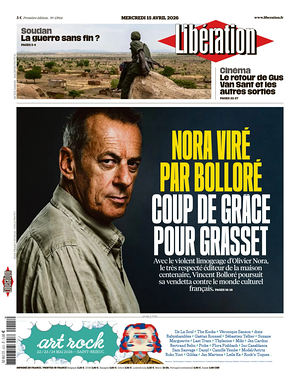 Prima pagina Libération di oggi - Quotidiano estero