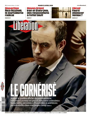 Prima pagina Libération di oggi - Quotidiano estero