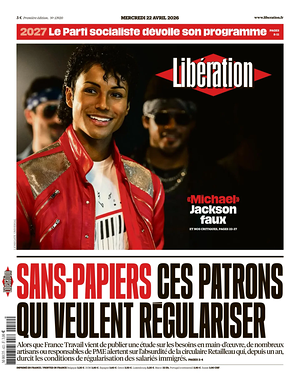 Prima pagina Libération di oggi - Quotidiano estero