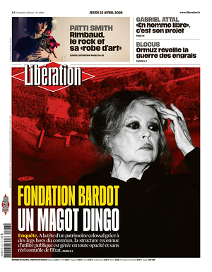 Prima pagina Libération di oggi - Quotidiano estero