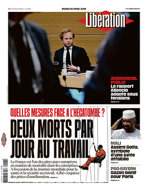 Libération prima pagina