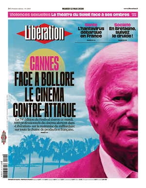 Prima pagina Libération di oggi - Quotidiano estero