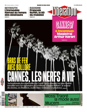 Prima pagina Libération di oggi - Quotidiano estero