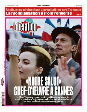 Prima pagina Libération di oggi - Quotidiano estero
