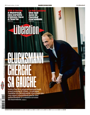Prima pagina Libération di oggi - Quotidiano estero
