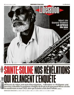 Prima pagina Libération di oggi - Quotidiano estero