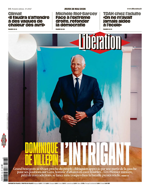 Prima pagina Libération di oggi - Quotidiano estero