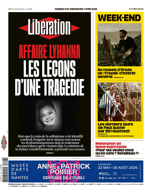 Prima pagina Libération di oggi - Quotidiano estero