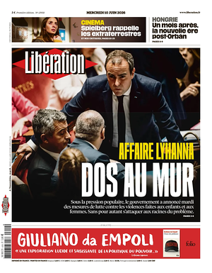 Prima pagina Libération di oggi - Quotidiano estero