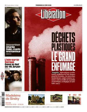Prima pagina Libération di oggi - Quotidiano estero