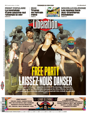 Prima pagina Libération di oggi - Quotidiano estero