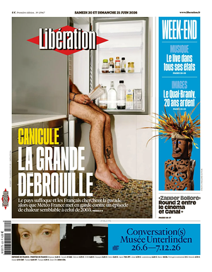 Prima pagina Libération di oggi - Quotidiano estero