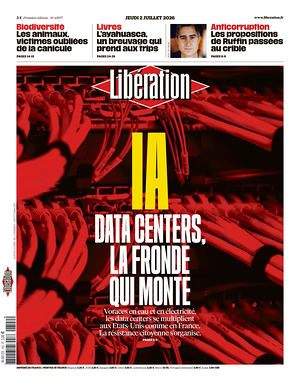 Prima pagina Libération di oggi - Quotidiano estero