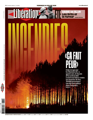 Prima pagina Libération di oggi - Quotidiano estero