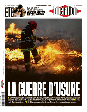 Prima pagina Libération di oggi - Quotidiano estero