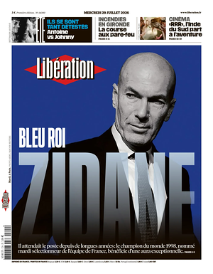 Prima pagina Libération di oggi - Quotidiano estero