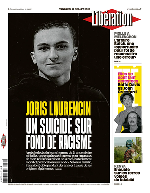 Prima pagina Libération di oggi - Quotidiano estero