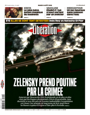 Prima pagina Libération di oggi - Quotidiano estero
