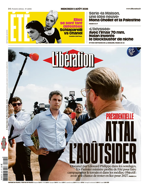 Prima pagina Libération di oggi - Quotidiano estero