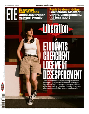 Prima pagina Libération di oggi - Quotidiano estero