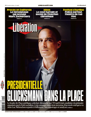 Prima pagina Libération di oggi - Quotidiano estero
