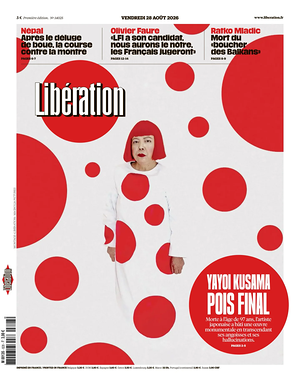 Prima pagina Libération di oggi - Quotidiano estero