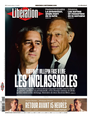 Prima pagina Libération di oggi - Quotidiano estero