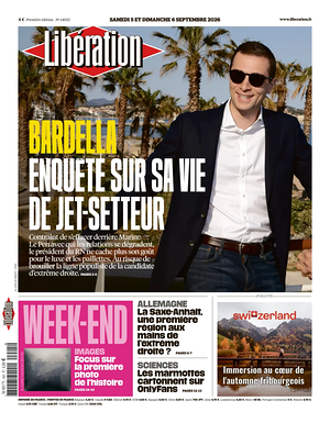 Prima pagina Libération di oggi - Quotidiano estero