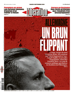Prima pagina Libération di oggi - Quotidiano estero