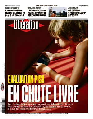 Prima pagina Libération di oggi - Quotidiano estero